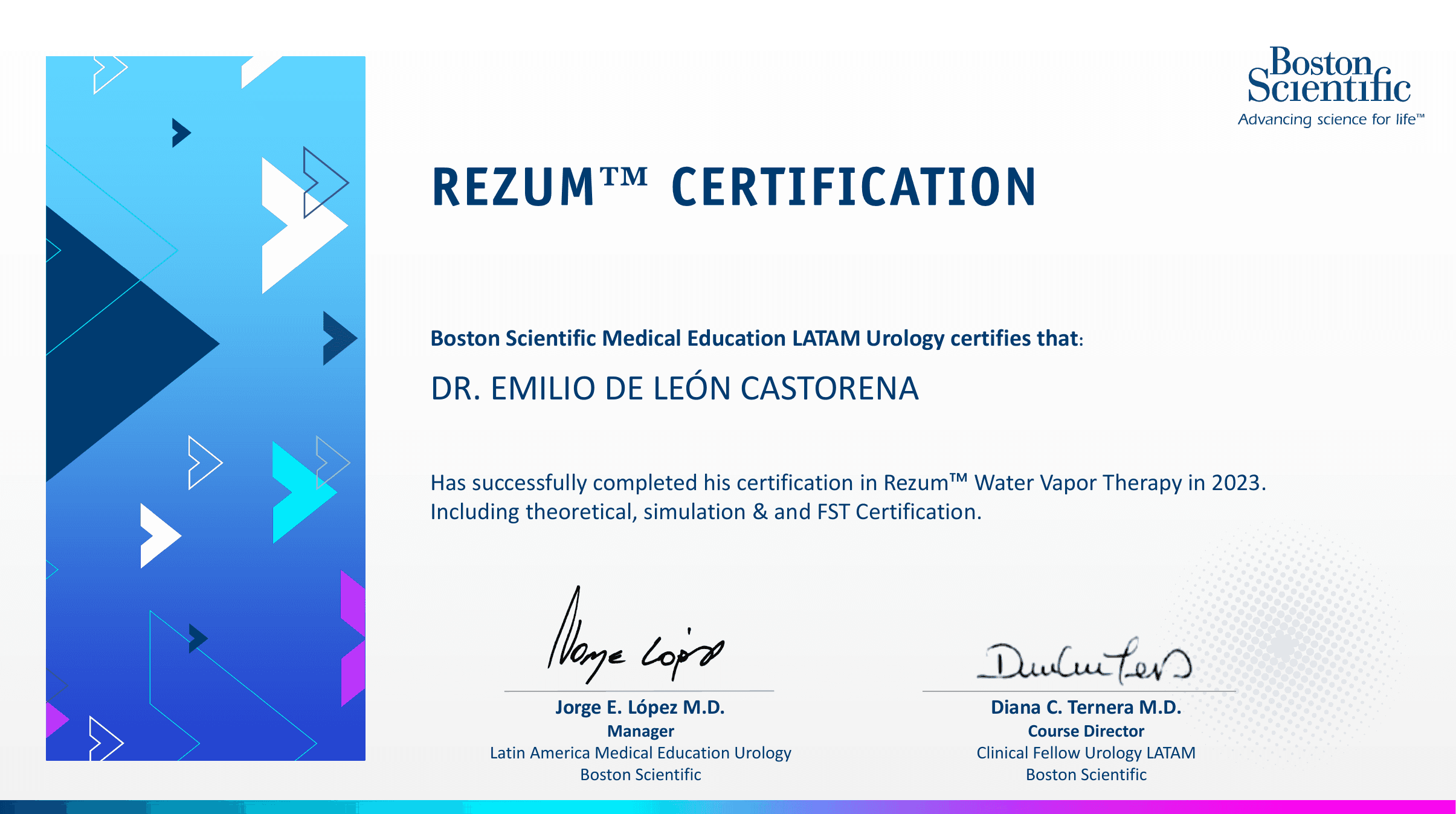 Certificación en terapia Rezūm